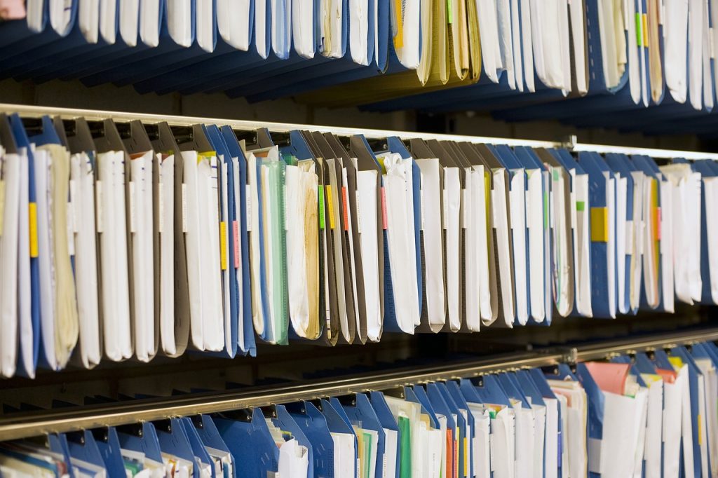 Almacenamiento de documentos para empresas