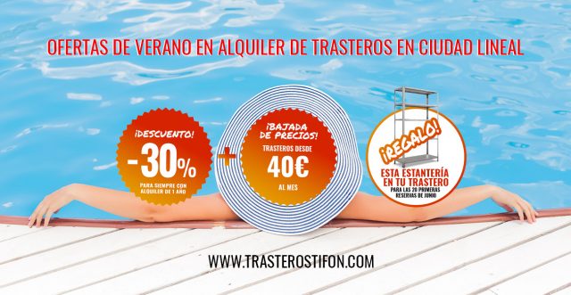 ofertas de alquiler de trasteros en Ciudad Lineal