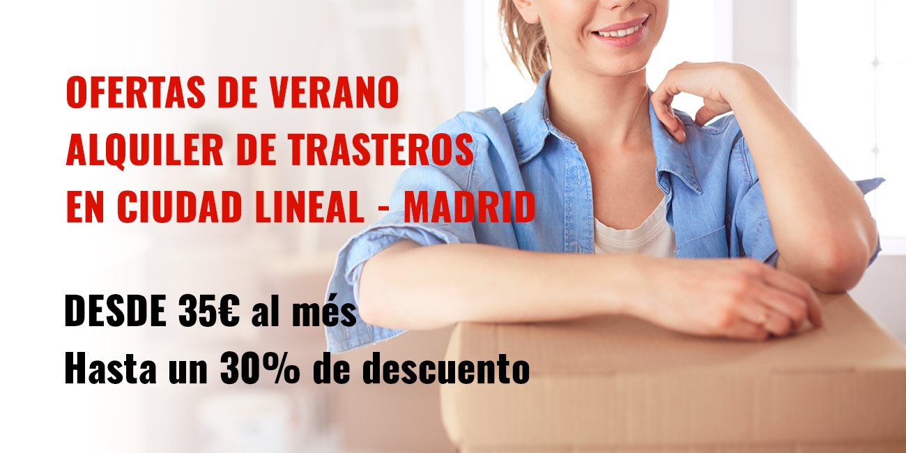 Ofertas alquiler de trasteros en ciudad Lineal Madrid Ofertas alquiler de trasteros en ciudad Lineal Madrid