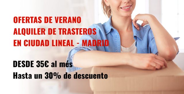 Ofertas alquiler de trasteros en ciudad Lineal Madrid Ofertas alquiler de trasteros en ciudad Lineal Madrid