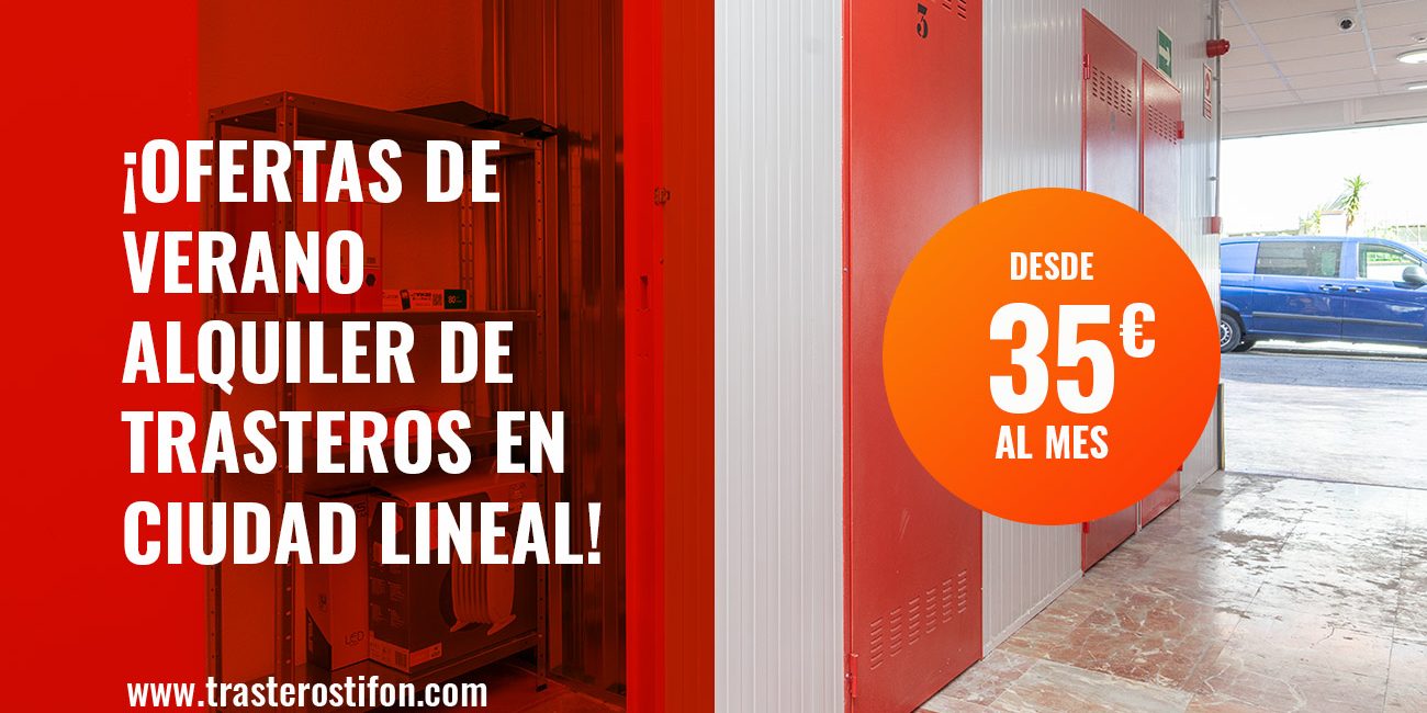 Ya han llegado las ofertas de verano en alquiler de trasteros en Madrid Ciudad Lineal Ya han llegado las ofertas de verano en alquiler de trasteros en Madrid Ciudad Lineal