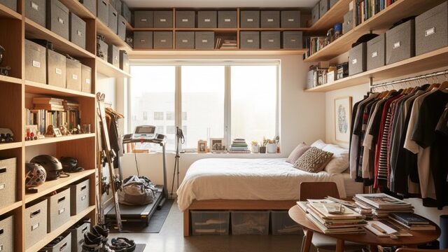 Un apartamento repleto de cosas