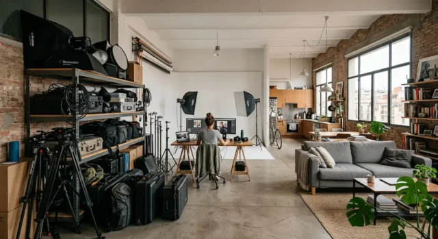 Un espacio extra para creativos, fotógrafos y makers